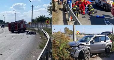 Stire din Eveniment : Informaţie de ultim moment despre motociclistul accidentat de Monica Macovei, la Constanţa