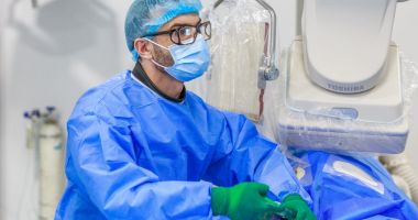 Pacient salvat de la amputarea totală a piciorului, în prima angioplastie periferică efectuată la centrul de cardiologie intervențională ARES din Spitalul Județean Tulcea - 2