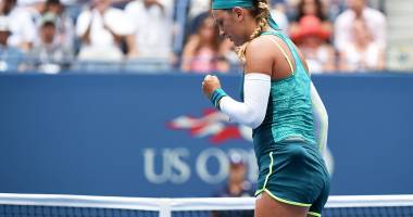 Imagini de senzație / Halep vs. Azarenka, într-un meci istoric - 3