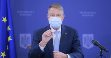 Stire din Politică-Administrație : Președintele Klaus Iohannis se va vaccina public astăzi