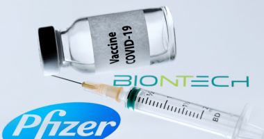 Stire din Eveniment : A zecea tranșă de vaccin Pfizer, cu peste 200.000, de doze a ajuns în România
