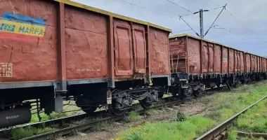 Doi tineri, reținuți după ce au furat piese de vagoane din magazia unei societăți feroviare