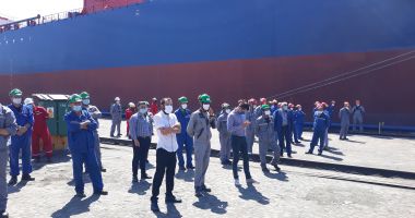 "Vânt bun din pupa, Histria Dione!" Tancul de produse petroliere și chimice de 40.000 tdw a primit botezul - 7