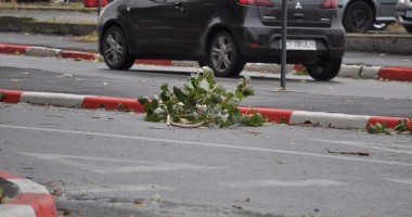 Stire din Social : Constanța sub cod portocaliu. Vântul puternic va bate până la ora 11