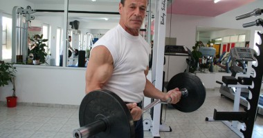 Vasile Șerban e imbatabil la culturism masters