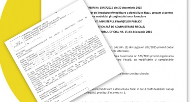 Stire din Economie : V-ați declarat corect domiciliul fiscal?
