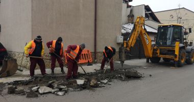 Stire din Social : Veste bună! Se repară trotuarele în Constanța