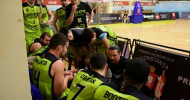 Victorie pentru BC Athletic Constanța, în confruntarea cu CSM Mediaș - 2