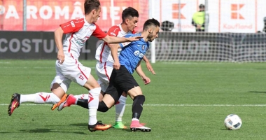 Stire din Sport : Un jucător al Viitorului Constanța, convocat la lotul României U18
