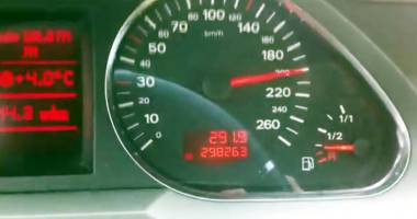 Prins cu peste  200 km/h, pe Autostrada Soarelui