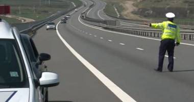 Vitezoman prins pe Autostrada Soarelui