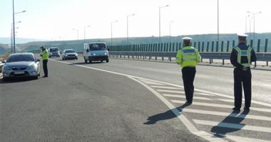 Razie pe Autostrada Soarelui. Vitezomani lăsați fără permise!