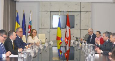 O delegație a Confederației Elvețiene a venit în vizită la Constanța pentru a sărbători limba romanșa - 4