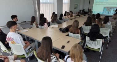 Elevi ai liceului „Mihai Eminescu”, în vizită la SPIT Constanța