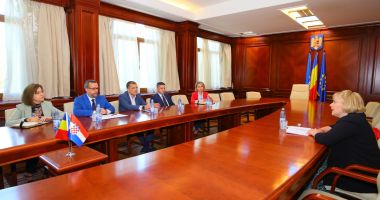 Ambasadorul Croaţiei în România, Marija Kapitanovic, vizită diplomatică la Constanţa