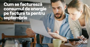 Stire din Economie : Cum se facturează consumul de energie pe factura ta pentru luna septembrie