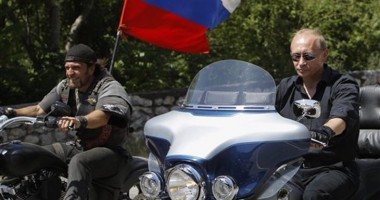 Vladimir Putin, pe un Harley Davidson cu trei roți VIDEO - 2