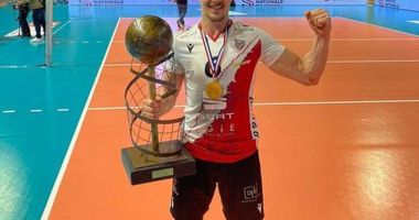 Volei / Adrian Aciobăniţei - campion al Franţei cu AS Cannes
