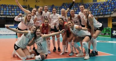 Volei / Echipa CSM Volei Alba Blaj s-a calificat în finala Cupei Challenge