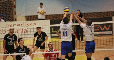 Volei - Galerie Foto / CVM Tomis a câștigat primul meci din play-off cu CSM Agronomia - 4