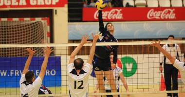 Volei masculin. CVM a trecut cu greu de CSM București / Galerie foto - 7