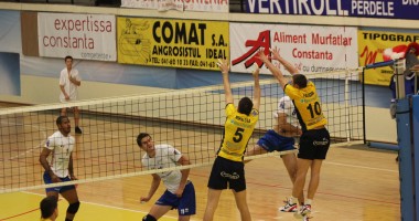 Stire din Sport : CVM Tomis a câștigat derby-ul cu CS Remat Zalău, scor 3-1
