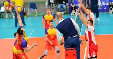 Volei / Naţionala masculină a României, învinsă de Elveţia în preliminariile EURO 2021
