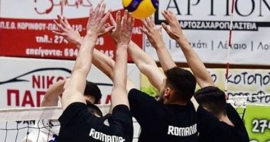 Volei / Naţionala masculină a României, învinsă şi în ultimul amical cu Grecia