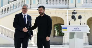 Volodimir Zelenski i-a decernat Ordinul Libertății lui Keir Starmer