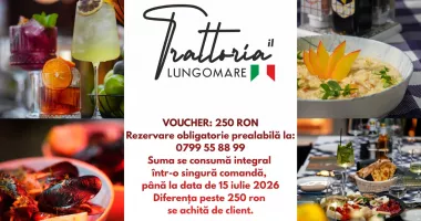 Restaurant Trattoria Il Lungomare și “Bună dimineața, Constanța” te premiază! Află toate detaliile și intră în concurs