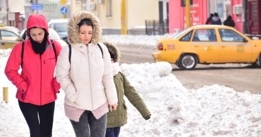 Vreme însorită și maxime de 4 grade Celsius, astăzi, la Constanța