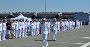 GALERIE FOTO. Importante ceremonii în Portul Militar Constanța. Ziua absolvenților și misiuni NATO - 4