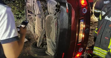 Stire din Eveniment : Accident rutier la Cumpăna, în miez de noapte. O victimă rănită, preluată de cadrele medicale