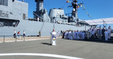 Premierul Marcel Ciolacu, prezent în Portul Constanța. Nava-Școală "Mircea" s-a întors acasă - 5