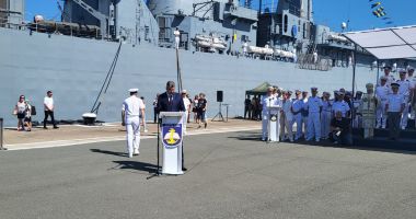 Premierul Marcel Ciolacu, prezent în Portul Constanța. Nava-Școală "Mircea" s-a întors acasă - 8