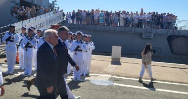 Premierul Marcel Ciolacu, prezent în Portul Constanța. Nava-Școală "Mircea" s-a întors acasă - 9