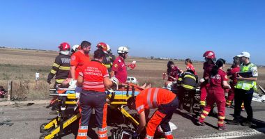 Teroare pe șosea! Plan roșu de intervenție la Constanța! 12 victime după coliziunea dintre un tir și un microbuz - 6