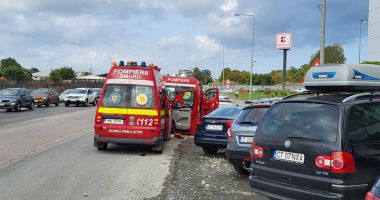 Stire din Eveniment : Minor accidentat pe bdul Aurel Vlaicu. Trafic îngreunat