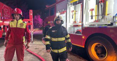 Noapte albă pentru 20 de salvatori constănțeni. Incendiul din Portul Murfatlar, lichidat în această dimineață - 3