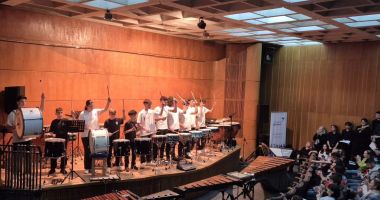 Pulsul spectacolului se simte prin percuție. Tinerii Colegiului de Arte din Constanța bat ritmul succesului - 2