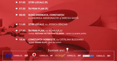 Stire din Actualitate : Programul zilei de miercuri, 31 decembrie, de la Antena 3 Constanța