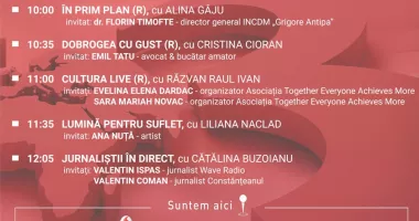 Stire din Actualitate : Programul zilei de duminică, 18 ianuarie, de la Antena 3 Constanța
