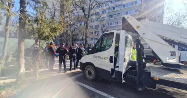 Tensiuni la cote maxime! Locuitorii din zona Abator s-au pus în fața drujbelor pentru a salva copacii - 5