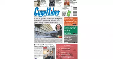 Iată titlurile zilei din data de 30 MARTIE ale ziarului CUGET LIBER!