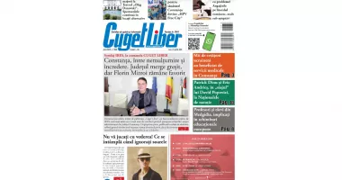 Stire din Actualitate : Iată titlurile zilei din data de 27 APRILIE ale ziarului CUGET LIBER!