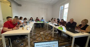 Stire din Cultură-Educație : Inteligența artificială și gândirea critică, în centrul unui curs Erasmus+ urmat de profesorii Liceului „Traian”