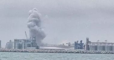 Drona descoperită în portul Constanța a explodat la ora 10.27. „Nu sunt victime în rândul personalului ARSVOM, am evacuat zona“ - 2