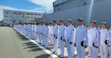 Emoții uriașe în Portul Militar Constanța! Promoția „Constantin Brâncuși – 150” spune „adio” liceului - 4