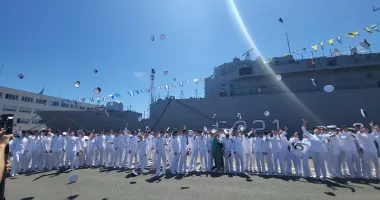 Emoții uriașe în Portul Militar Constanța! Promoția „Constantin Brâncuși – 150” spune „adio” liceului - 5