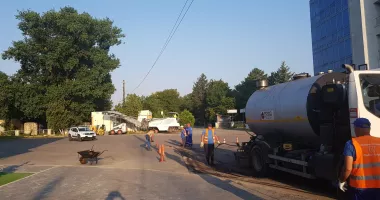 Autobuzele liniei 101 circulă pe traseu deviat din cauza lucrărilor de asfaltare